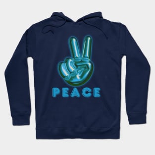 Peace - Peace Symbol - V Finger Sign Hoodie